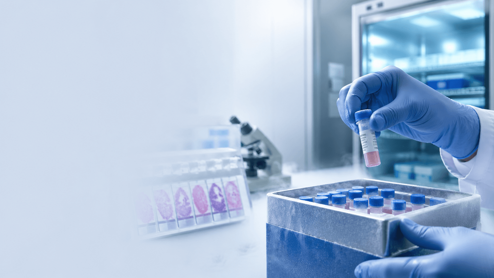 Preparing tumor tissue for preservation before surgery